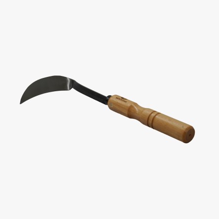 Japanese sickle-shaped hoe GARD W1 for the right hand
