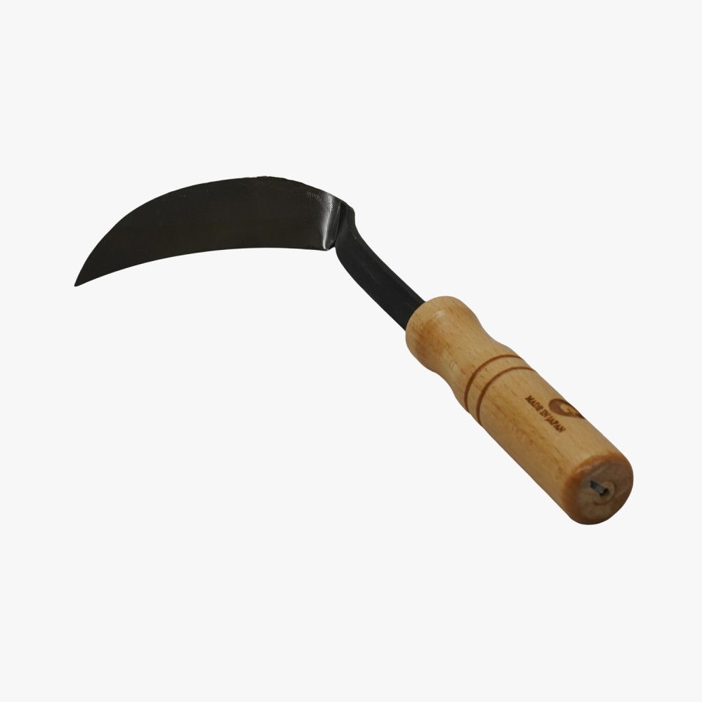 Japanese sickle-shaped hoe GARD W1S for right-handed users