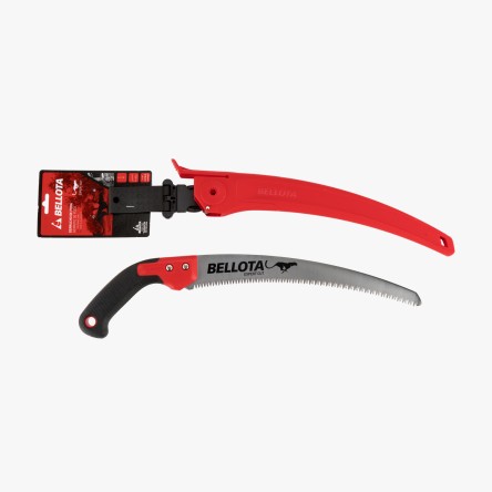 Hand saw with straight bi-material handle and case 454BIMR13 Cheetah