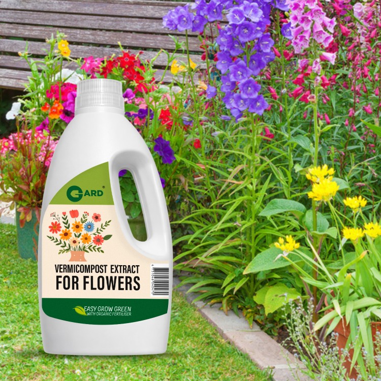 Vermicomost extract for flowers 1 liter